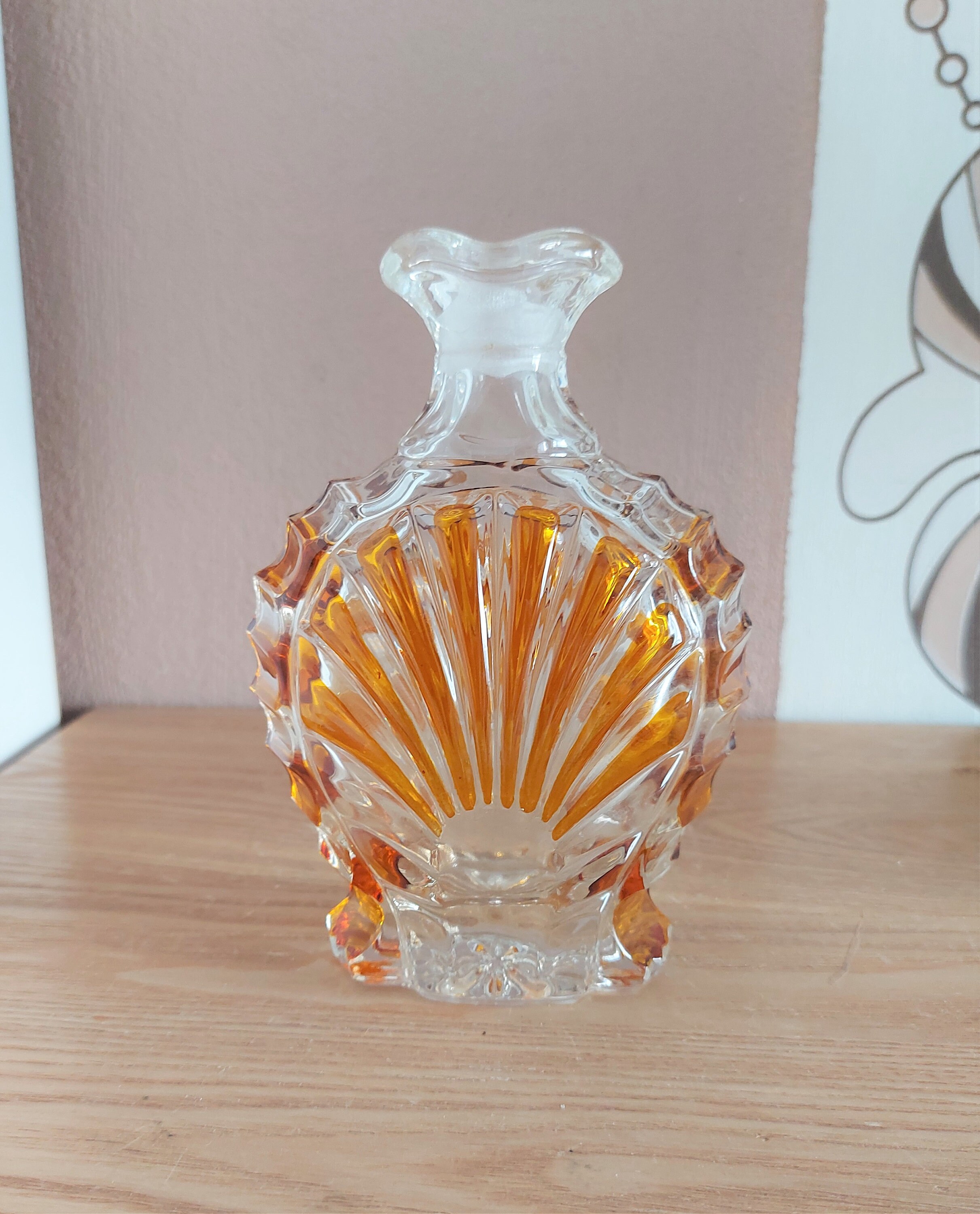 Vintage ECHT BLIKRISTALL Crystal Glass Decanter Germany - Etsy
