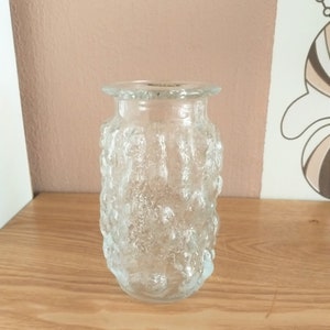 SKLO UNION VASE, Czech glass, design by Vladislav Urban for Libochovice Glasswork, Czechoslovakia, 1960s