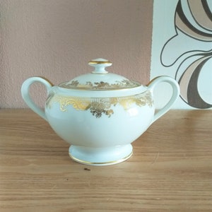 Vintage Porcelain THOMAS Sugar Bowl, Germany, 1960s