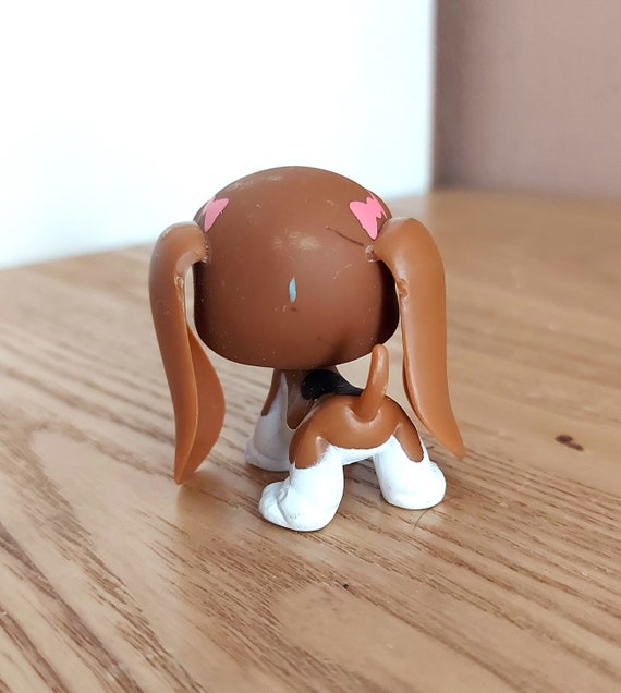 Littlest Pet Shop – Basset Hound #2413 & Chaton Orange #2414 Avec Accessoires