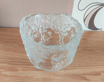 KOSTA BODA Crystal Rhapsody Schale, Design von Kjell Engman