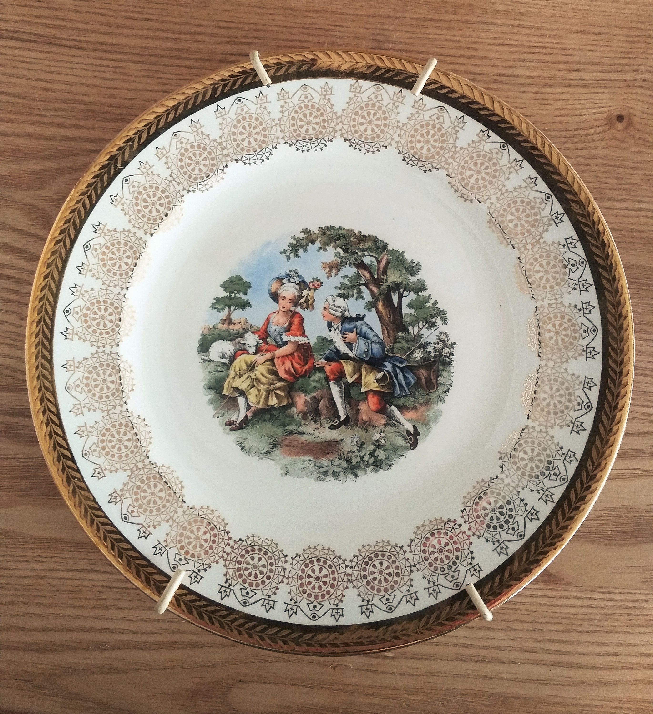 Vintage KING QUALITY Fine Dinnerware Gold 22 Kt Porcelain Etsy