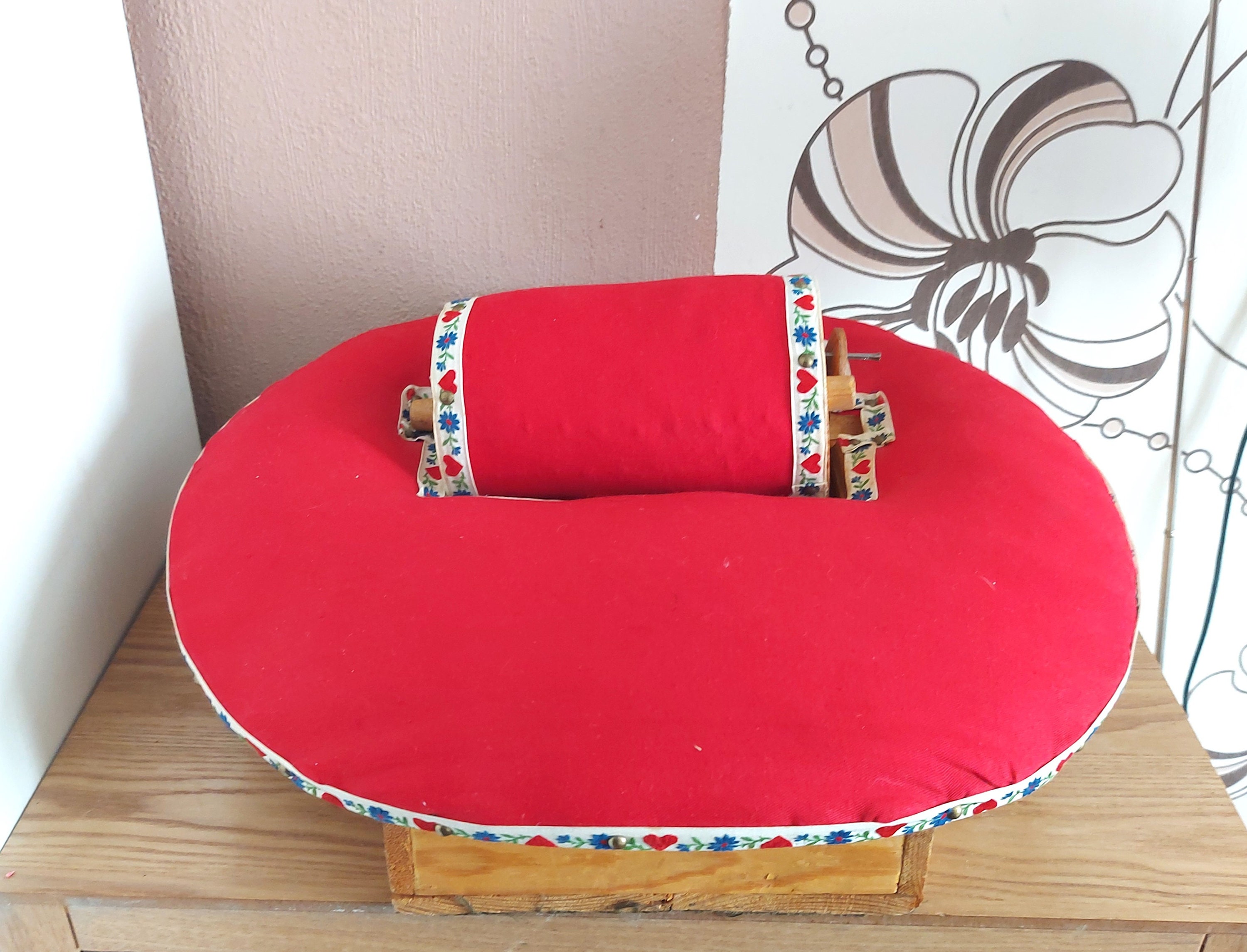 スウェーデン製 ボビンレース用 枕 ピロー G limakra スウェーデン製 ボビンレース用 枕 ピロー G limakra