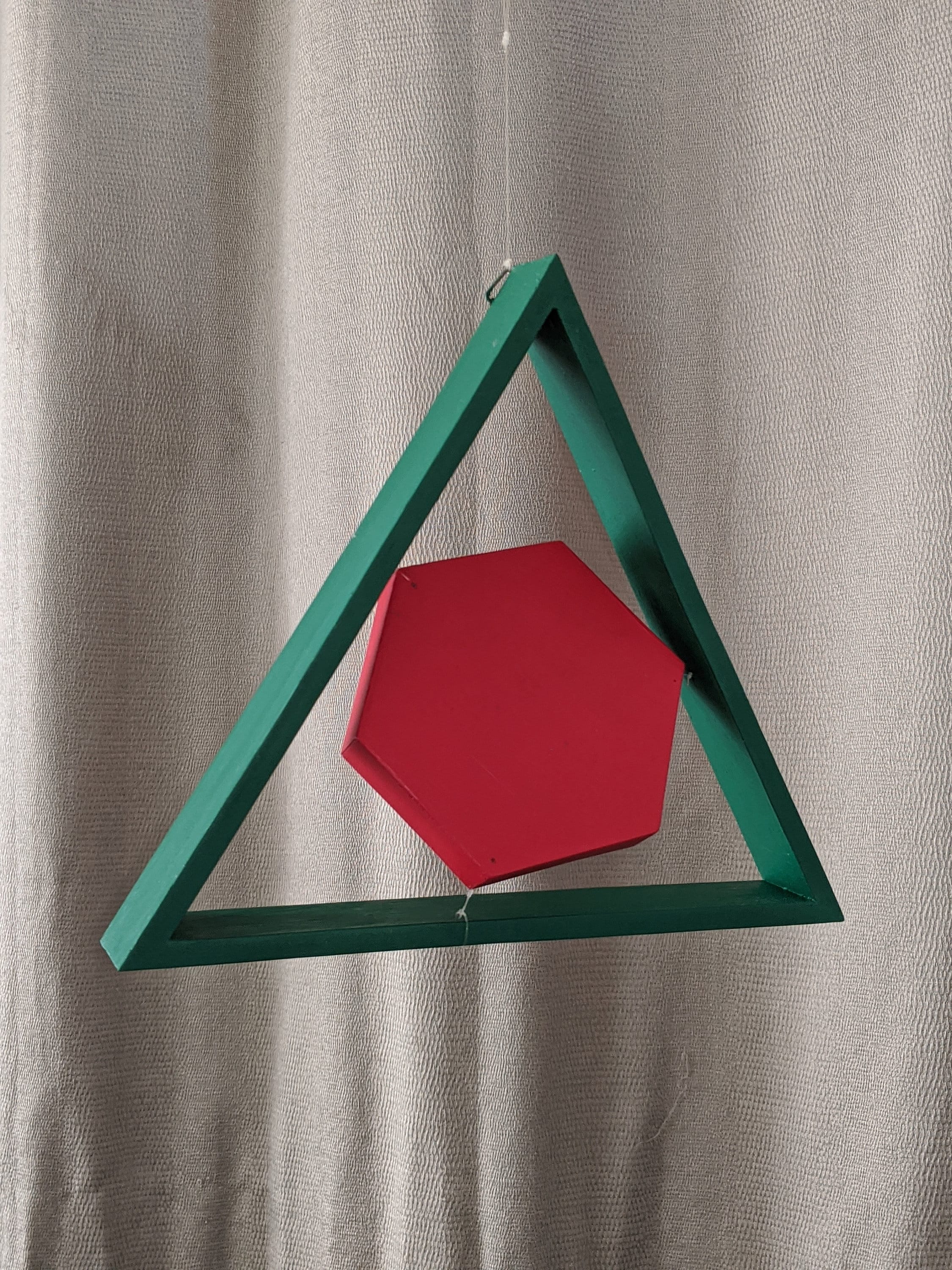 Hexentric in a Triangle - Etsy