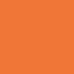 Naranja quemado - Telas de galería de arte - Sólidos puros / AGF / PE-408