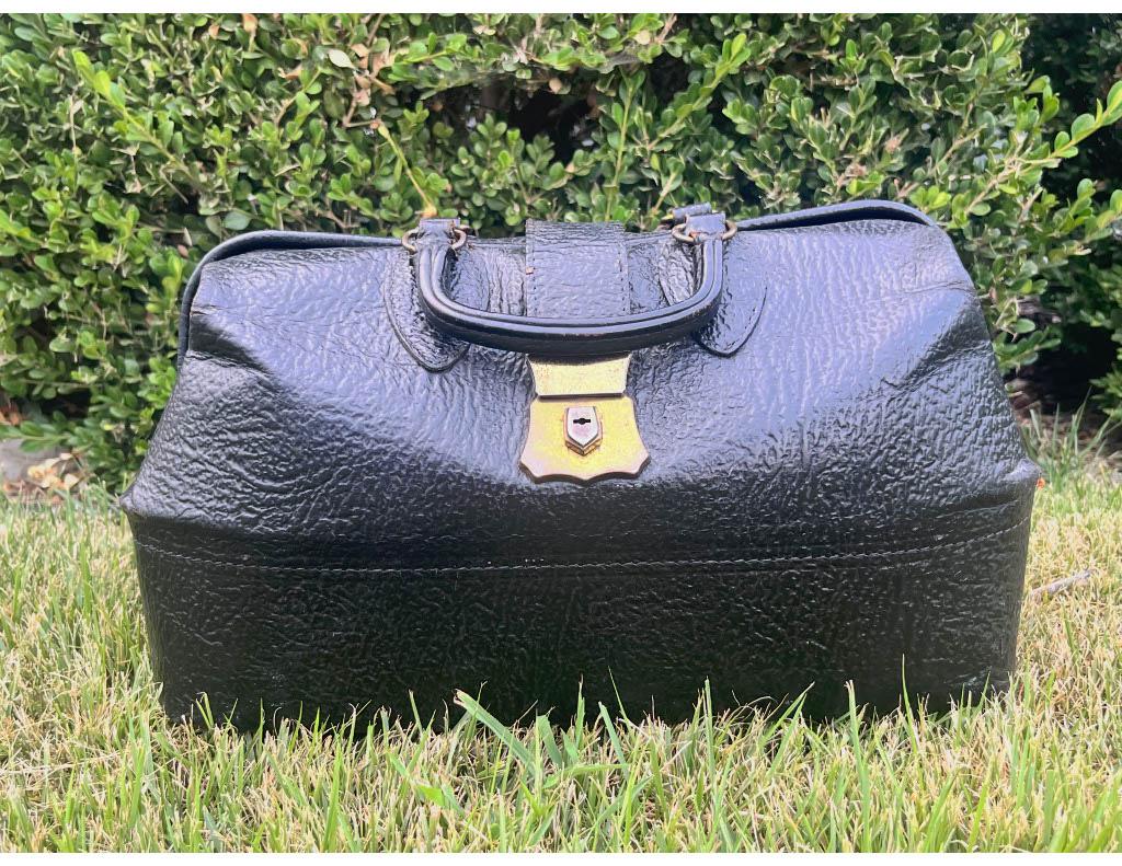 Vintage Black Bag - Etsy