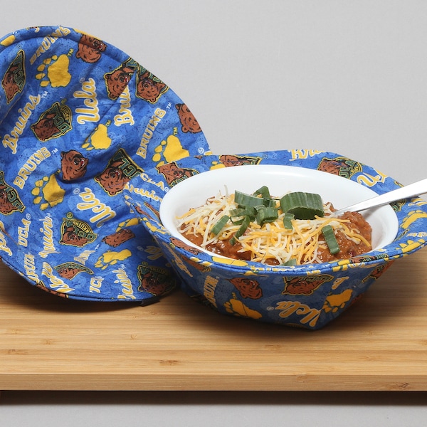 UCLA microwave Bowl Cozies