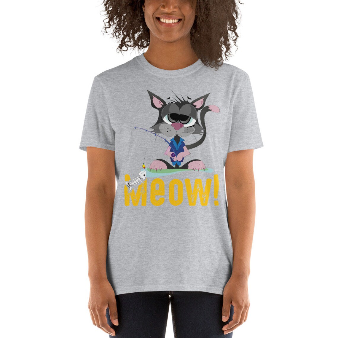Tshirt cats Funny Cat Shirts Meow Cat Tee Womens Cat Etsy