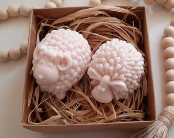 Handmade Sheep Soap Set