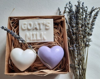 Goats Milk Handmade Lavender Soap Set