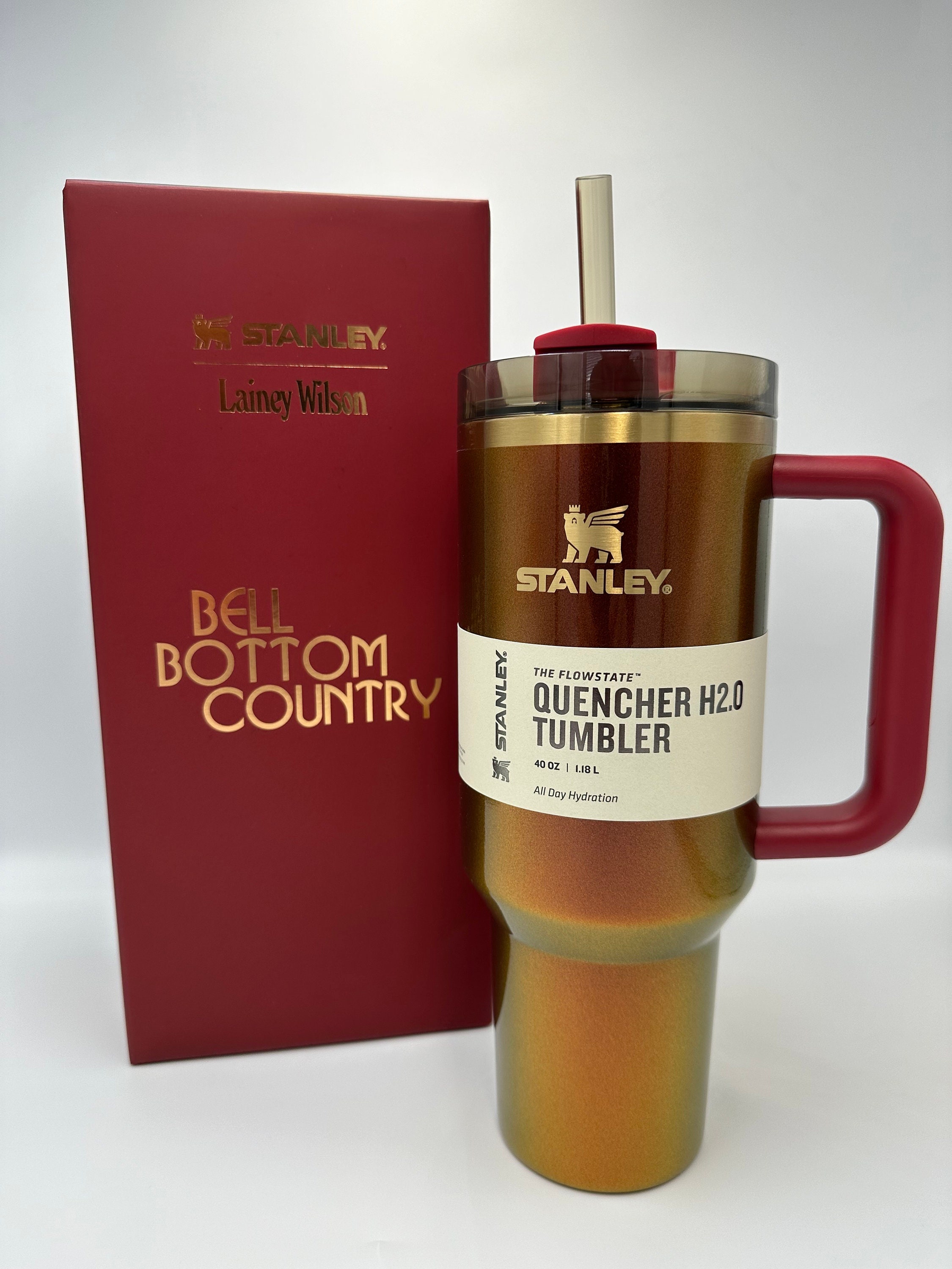 Rare Limited Edition Stanely X Lainey Wilson Country Gold 40 Oz