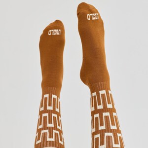 Slacker Crew Socks Casual Socks Skater Socks Unisex Fashion Statement Sock Trendy Streetwear Sock Comfortable Pattern Gift Fun Socks image 8