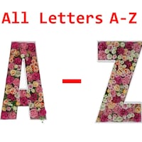 Letter V Mosaic Digital Template - 2 Ft, 3 Ft, 4 Ft, 5 Ft, Balloon ...
