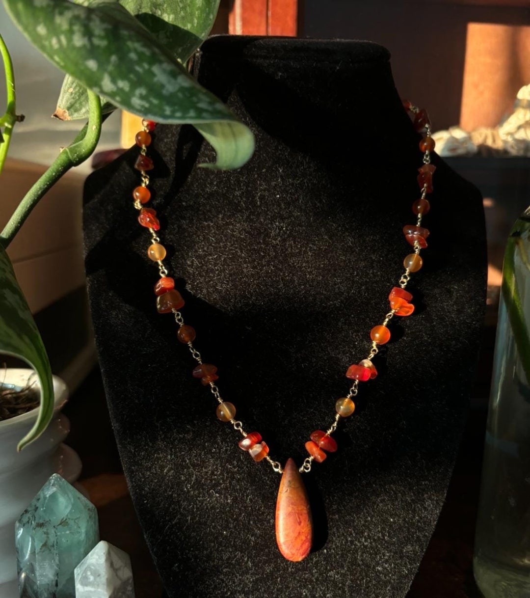 Lava Necklace - Etsy