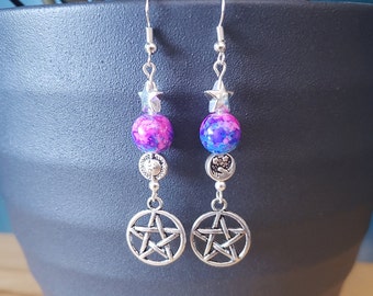 Cosmic Witch Earrings; 2 Styles