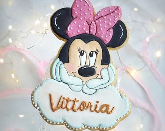 galleta de minnie mouse