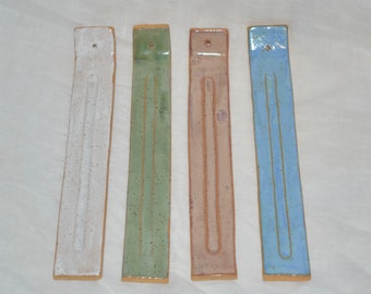 Textured Incense Burning / Handmade Ceramic Incense Holders