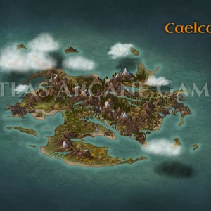 CUSTOM MAP RPG Individuelle Landkarte oder Welt sets. Fantasy Rollenspiel, Sofort Download. Personalisiere mit Stadtnamen & Add On Features!
