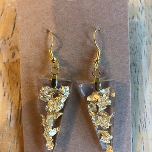 Resin earrings
