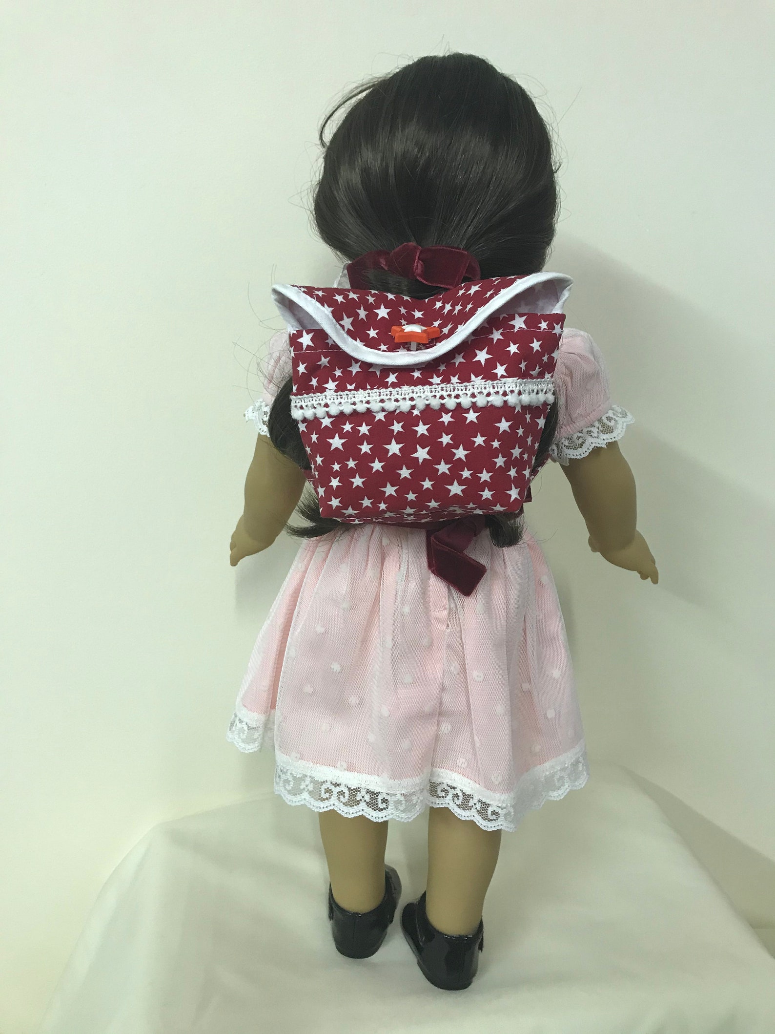 Starry Red American girl backpack Etsy