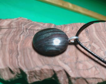 Delightful Jaspilite Pendant from Michigan's Upper Peninsula.