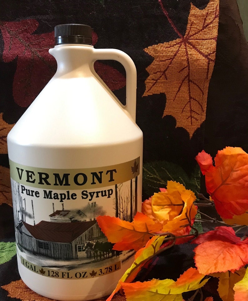Gallon Grade A Golden Maple Syrup Etsy