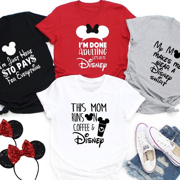 Disney Family Shirts Disney Matching Shirts Custom Disney Shirts