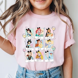 Disney Prinzessinnen Shirt, Disney Geburtstagsgeschenk für Mädchen, Disney Shirt, Disney Mama und mich Passende Shirts, Geschenk für Sie, Disneyworld Shirt