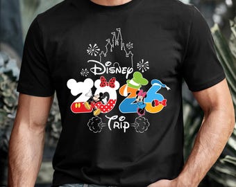 Disney Family Vacation 2026, Matching Disney Trip Shirts, Disney World Group Shirts