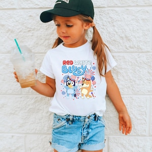 4th Of July Family Matching Shirt, 4th Of July Cartoon Shirt, 4th Of July Kids Shirt, 4th of July Dog Shirt       Fourth of July Party Shirt