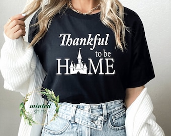 Personalized Thanksgiving Disney Shirt, Family Holiday Tee