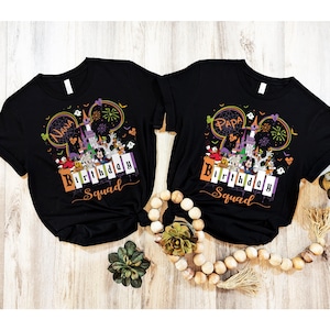 Disney Birthday Shirt – Custom Halloween Disney T-Shirt - Disney Birthday Squad Shirts – Family Matching Birthday Trip Tee–Disney World Tee