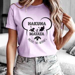 Animal Kingdom Shirt, Hakuna Matata Tee, Disney Trip Shirt, Animal Kingdom Family Matching Shirts, Family Disney T-shirts, Disneyworld Shirt