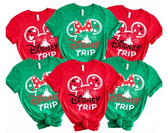 Disney Trip Matching Shirts, Family Vacation Disney World Shirts