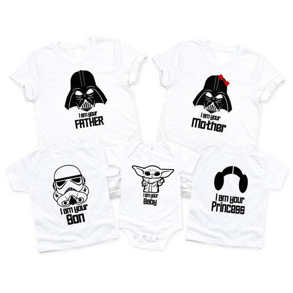 Custom Star Wars Family Shirts, Custom 