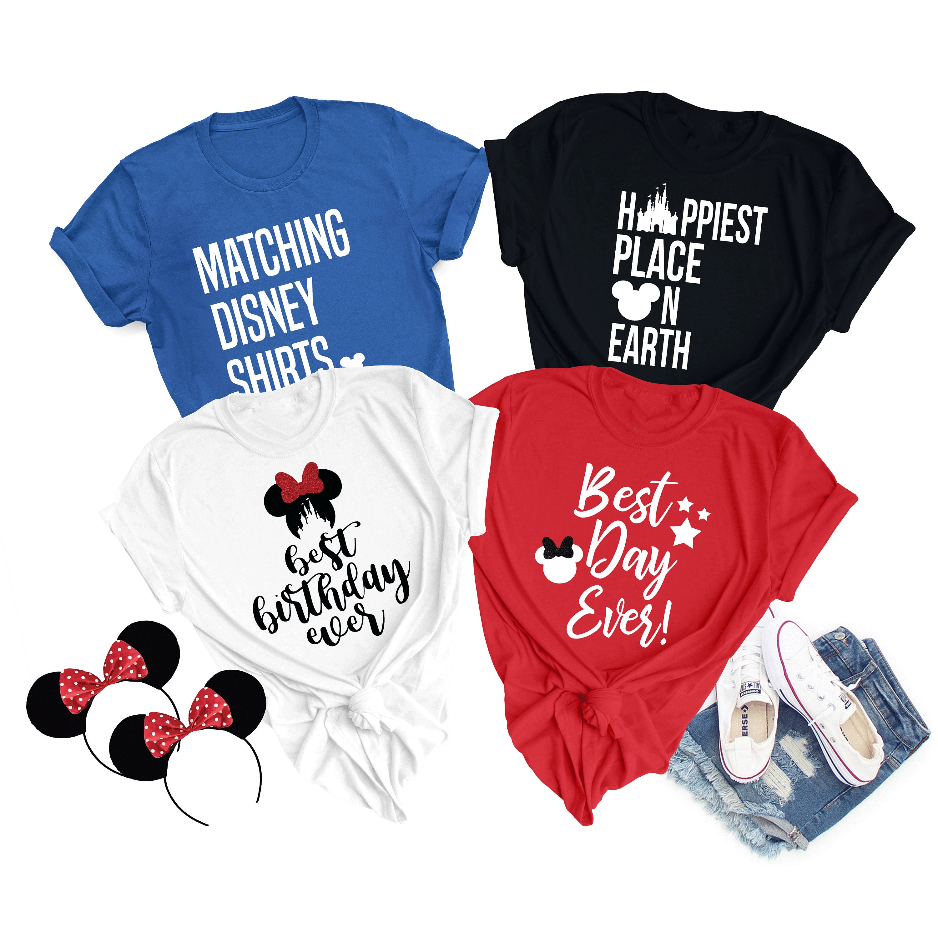 Disney Family Shirts Custom Disney Shirts Disney Matching Etsy