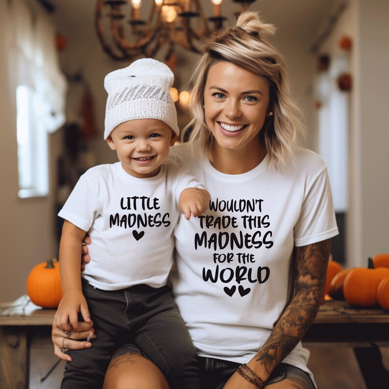 Mama and Me Shirts, Mama's Girl Matching T-Shirts, Mommy and me outfits, Mother Daughter shirts, Gift for New Baby, Matching Mommy and Kids image 1