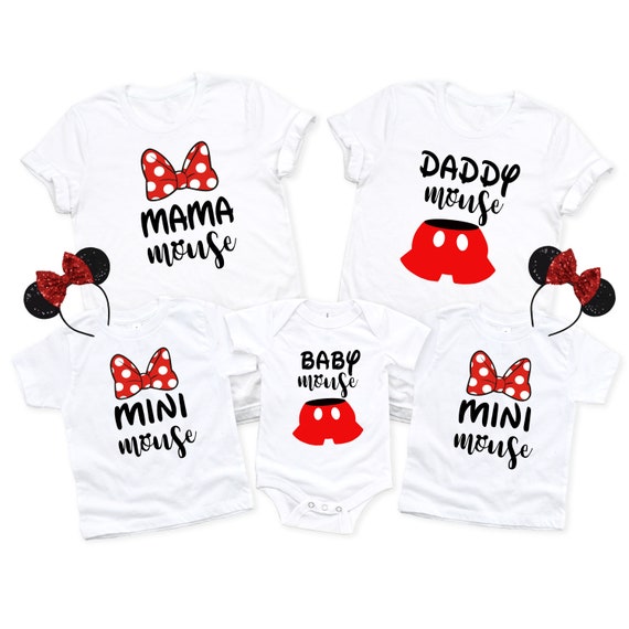 Mommy and Me Disney Mouse Shirts Disney Matching Shirts Disney