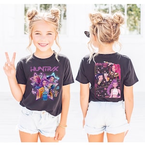 Kkpop Huntri x Shirt, K pop Demon Hanters Sweatshirt, K pop Hantri x Pin, Huntri x Tee, Mira, Rumi, Zoey Tee, Gift for Huntri x fans