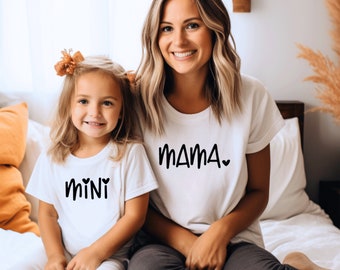 Mama and Mini Matching Shirts: Mommy and Me Outfit