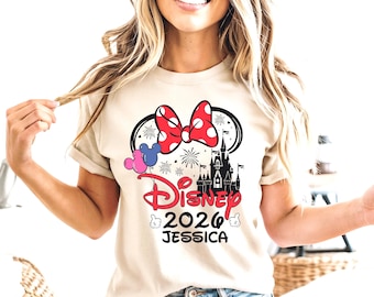 Custom Disney Trip 2026 Family Vacation Matching Shirts