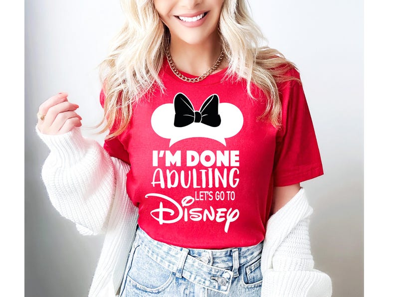 Funny Disney Family Vacation Shirts – Matching Group Outfits, Kids Mickey Shirt image 2