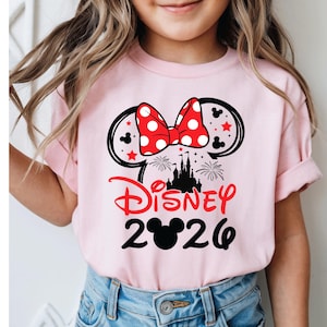 Camisetas familiares a juego para el viaje a Disney 2026 imagen 4