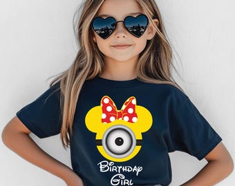 Personalized Cartoon Family Birthday Shirt, Disney Trip Matching Tee