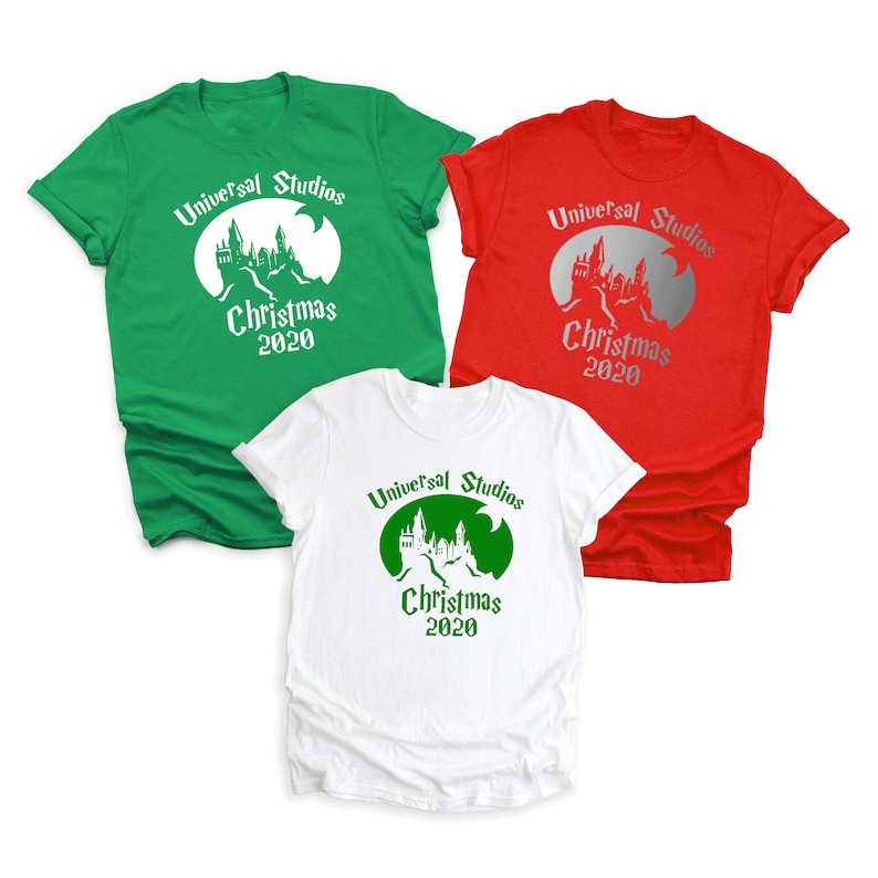 Christmas Universal Studios Shirt Universal Studios Family Etsy