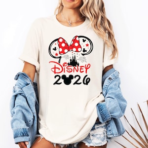 Camisetas familiares a juego para el viaje a Disney 2026 imagen 2