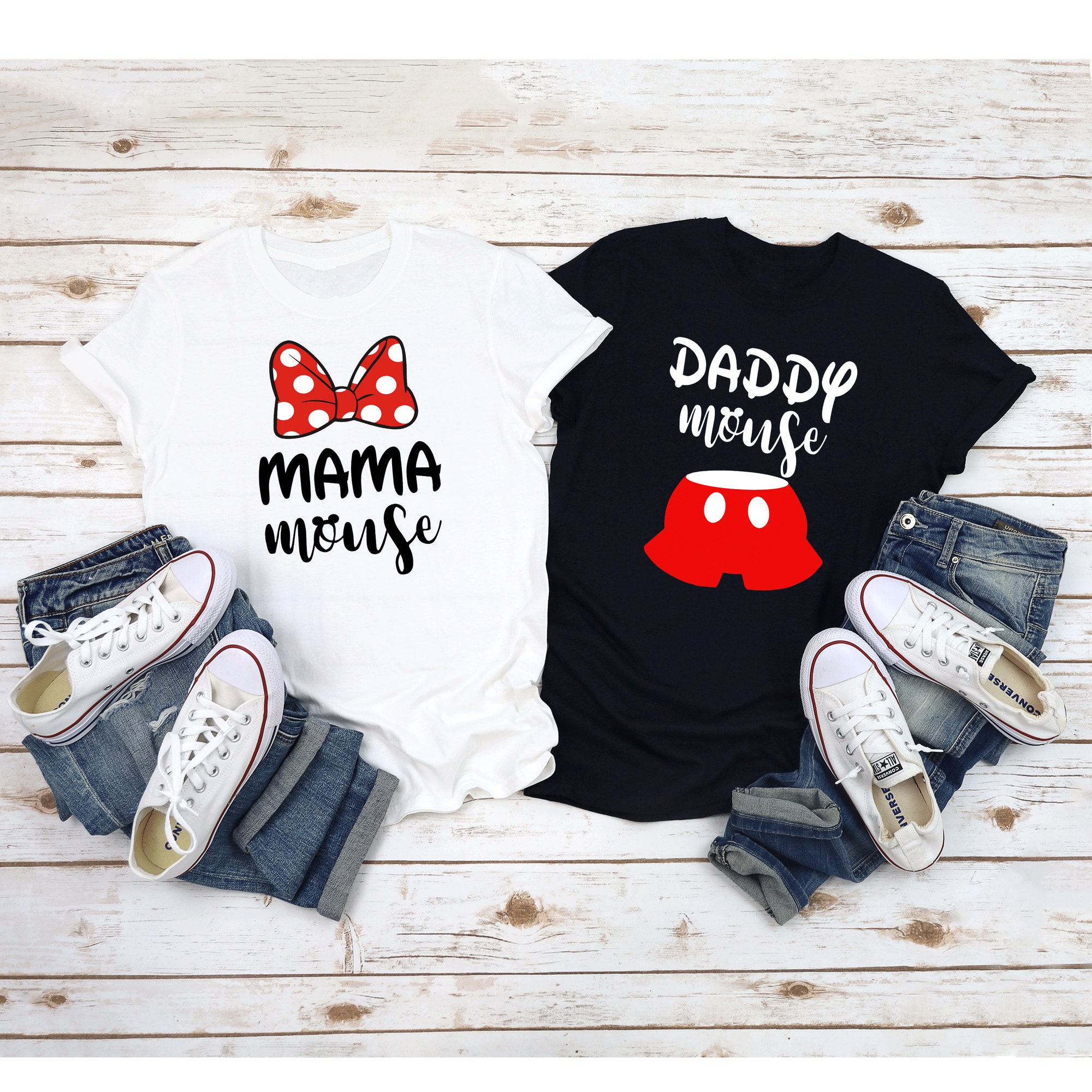 Mommy and Me Disney Mouse Shirts, Disney Matching Shirts
