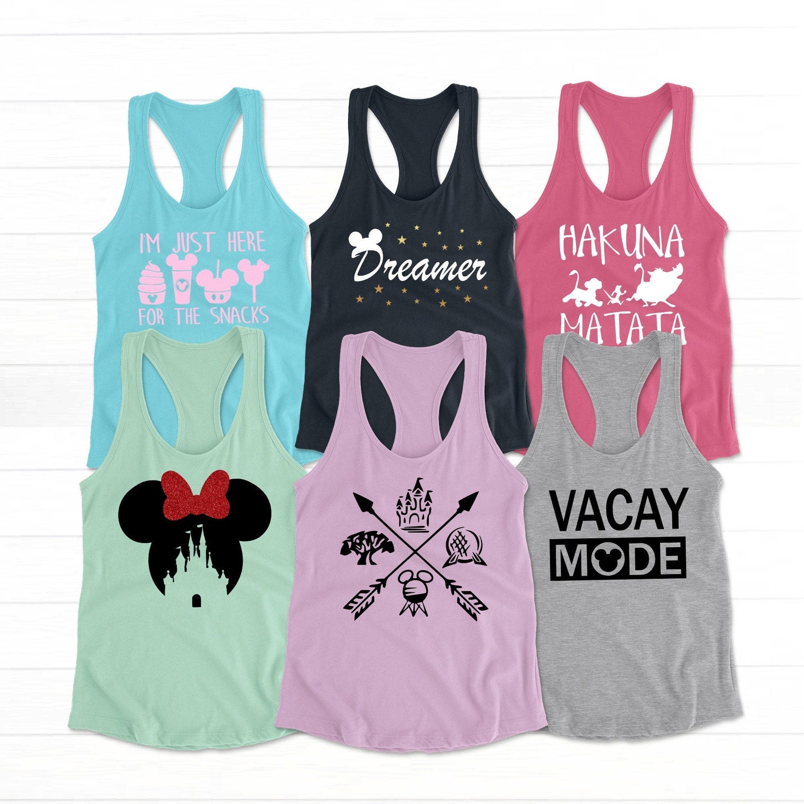 Disney Tank Top for Women Disney 2020 Shirt Disney Tank Etsy