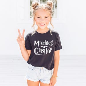 Mischief Creator Shirt: Wizard Family Matching Tee - Universal Studios Shirt for Kids