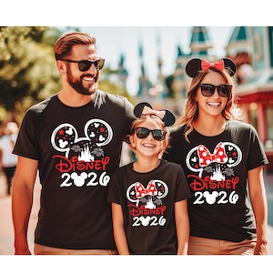 Camisetas familiares a juego para el viaje a Disney 2026 imagen 6